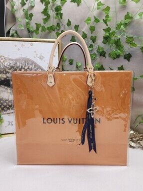 Authentic Louis Vuitton Large Shopping Bag In PVC Tote